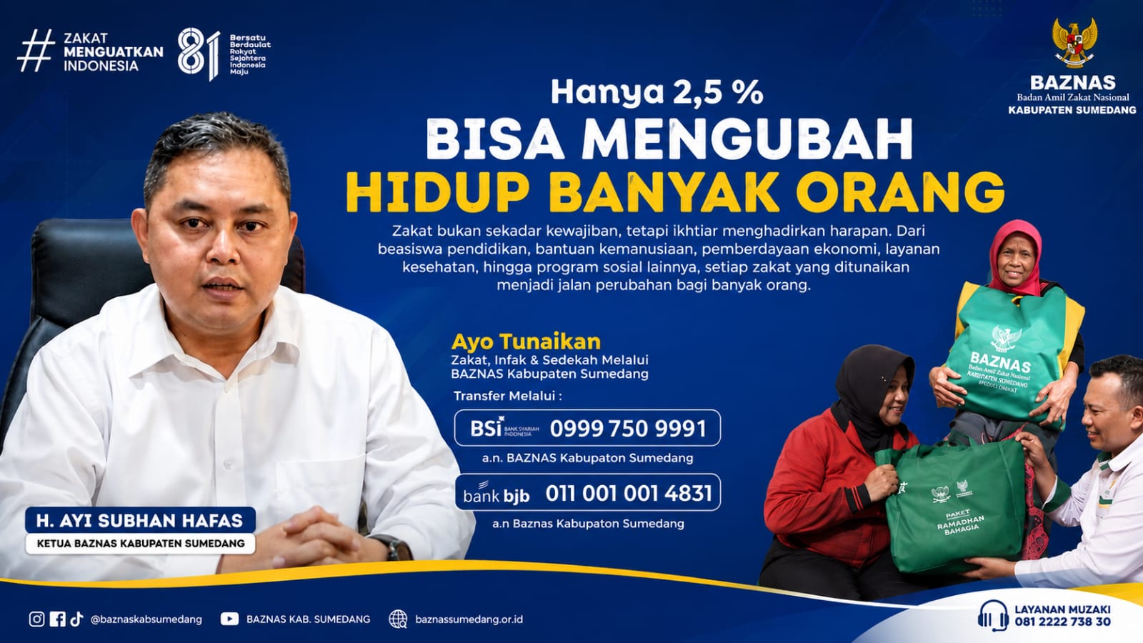 ZAKAT WUJUD KEPEDULIAN